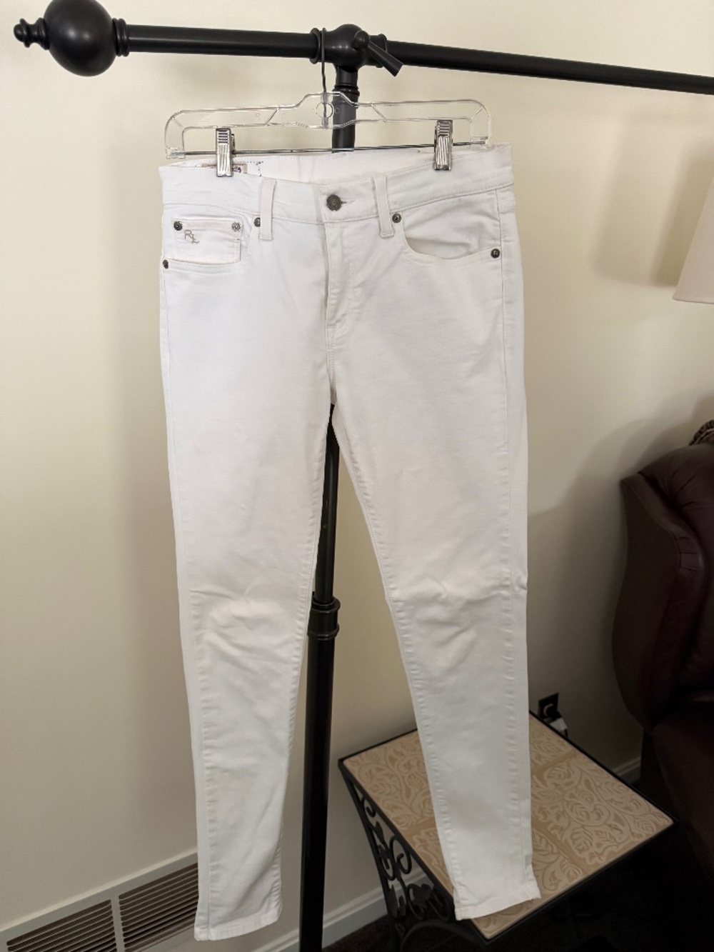 Polo Ralph Lauren Cream Skinny Jeans
